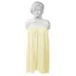 Cremefarbener Frottee-Umhang Nr. 44