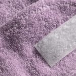 Violettes Frottee-Stirnband – Bild 2