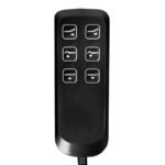 Azzurro Lux elektrischer Kosmetikstuhl schwarz – Bild 6