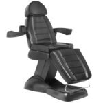 Azzurro Lux elektrischer Kosmetikstuhl schwarz – Bild 2