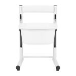 Höhenverstellbare Pediküre-Ablage, weiß – Bild 5