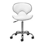 Gabbiano Q-4599 weißer Kosmetikhocker – Bild 3