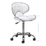 Gabbiano Q-4599 weißer Kosmetikhocker – Bild 8