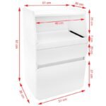 Azzurro Midi 970 weißer Schrank + – Bild 9