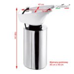 Gabbiano Q-2460 tragbare Friseurwaschstation (Waschstation) – Bild 2