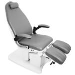 Azzurro 709A elektrischer Podologiestuhl, 3 Motoren, grau – Bild 2