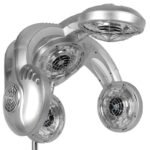 Gabbiano GL-505S silberner Standhaartrockner – Bild 4