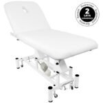 Azzurro 684 elektrische Massageliege, 1 Motor, weiß – Bild 5