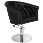 Gabbiano London Friseurstuhl schwarz