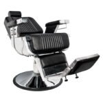 Gabbiano Royal schwarzer Friseurstuhl – Bild 2