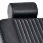 Gabbiano Royal schwarzer Friseurstuhl – Bild 8