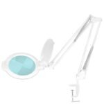 Glow Moonlight 8012/5" weiße LED-Vergrößerungslampe für den Tisch