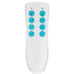 Azzurro 869A elektrischer Drehstuhl für Kosmetik, 4 Motoren, weiß – Bild 3