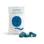Quickepil Hartwachs ohne Streifen zur Enthaarung 1 kg Blau