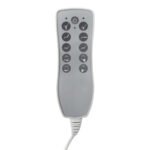 Azzurro 869AS elektrischer Drehstuhl für Pediküre, 5 Motoren, grau – Bild 4