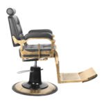 Gabbiano Boss schwarzer Friseurstuhl – Bild 2