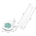 Elegante 6028 60 LED SMD 5D Vergrößerungsleuchte für Arbeitsplatten, einstellbare Lichtintensität – Bild 6