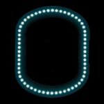 Elegante 6028 60 LED SMD 5D Vergrößerungslampe mit Stativ, einstellbare Lichtintensität – Bild 5