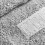 graues Frottee-Stirnband – Bild 2