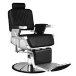 Gabbiano Royal X schwarzer Friseurstuhl – Bild 3