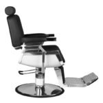 Gabbiano Royal X schwarzer Friseurstuhl – Bild 4