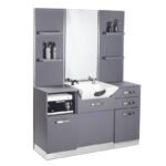 Friseurkonsole mit Waschbecken
Gabbiano B085 grau