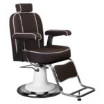Gabbiano Amadeo brauner Friseurstuhl