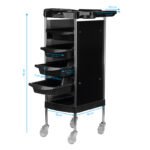 Gabbiano FX11-B schwarze Friseurassistentin – Bild 6