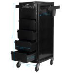 Gabbiano FT65-A schwarze Friseurassistentin – Bild 5