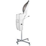 Gabbiano Stehfriseursauna mit Aktivozon, weiß