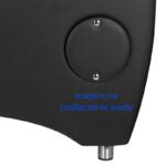 Haarsystem HSB46 schwarzer Friseurwaschständer – Bild 4