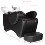 Haarsystem HSB46 schwarzer Friseurwaschständer – Bild 6