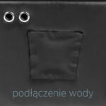 Haarsystem HSB07 schwarzer Friseurwaschständer – Bild 7