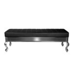 Gabbiano F011 Wartezimmersofa schwarz – Bild 2