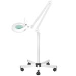 S5 LED-Vergrößerungslampe + LED-Stativ, einstellbare Lichtintensität, weiß