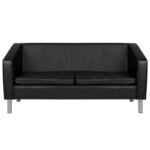 Gabbiano BM18003 Wartezimmersofa schwarz – Bild 2