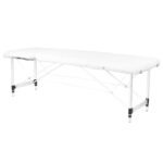 Klappbare Massageliege, Aluminium Komfort, Activ Fizjo, 2-teilig, weiß