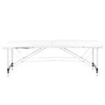 Klappbare Massageliege, Aluminium Komfort, Activ Fizjo, 2-teilig, weiß – Bild 2