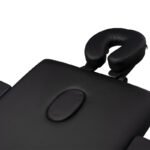 Klappbare Massageliege, Aluminium Comfort, Activ Fizjo, 2-teilig, schwarz – Bild 5