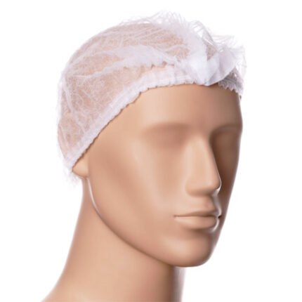 100 weiße Einweg-Clipkappen