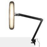 Elegante 801-tl LED-Werkstattleuchte mit einstellbarer Lichtintensität und -farbe, schwarz – Bild 4