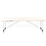 Klappbare Massageliege, Aluminium-Komfort, Activ Fizjo, 3-Segment-Creme – Bild 4