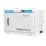 Handtuchwärmer mit UV-C-Sterilisator, 16 l, weiß – Bild 4