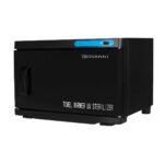 Handtuchwärmer mit UV-C-Sterilisator, 16 l, schwarz