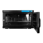 Handtuchwärmer mit UV-C-Sterilisator, 16 l, schwarz – Bild 3