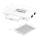 Momo Professional J-02 Einbau-Kassettenstaubsauger, weiß – Bild 10