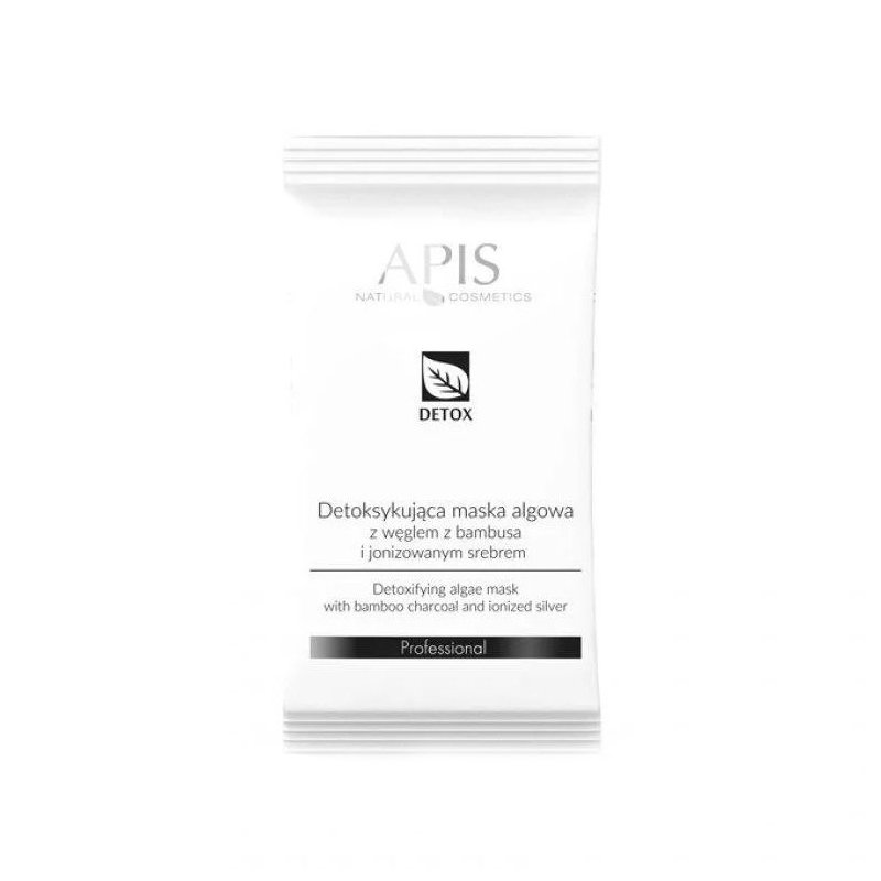 131771_1.jpg Apis Detox Algenmaske mit Bambuskohle und ionisiertem Silber, 20 g – Bild 1