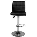 Barhocker M06, gesteppt, verstellbar, schwarz – Bild 4
