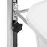 Pediküre-Tablett mit verstellbarer Höhe, verchromt – Bild 6