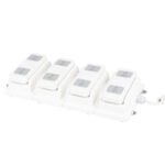 Fußantrieb für Kate- und Basic-Sessel, 4 Motoren